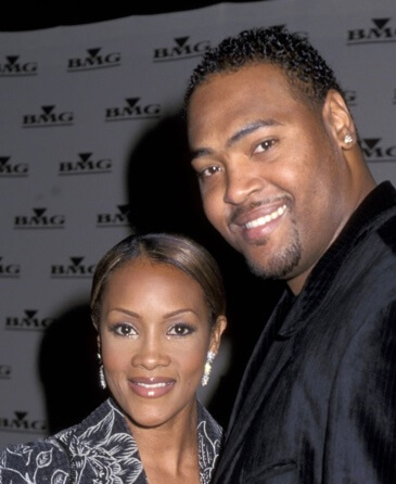 Christopher Harvest with his ex-wife Vivica A. Fox.